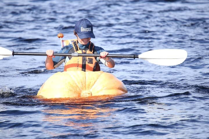 1. Regata de Calabazas Gigantes de Nueva Escocia. Foto - Nova Scotia Giant Pumpkin Festival & Regatta (Facebook)