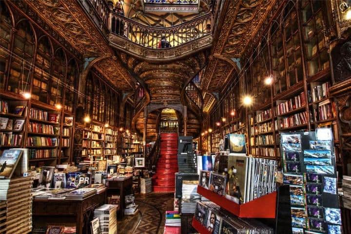 10. Librería Lello. Foto - ELLE decor