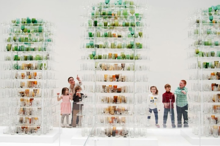 15. Exhibición en el Museo del Vidrio de Corning. Foto - Corning Museum of Glass (Facebook)
