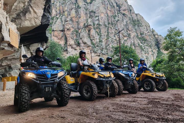 16. Paseo en cuatrimotos por Turismo Alternativo en Guanajuato. Foto - Turismo Alternativo En Guanajuato (Facebook)