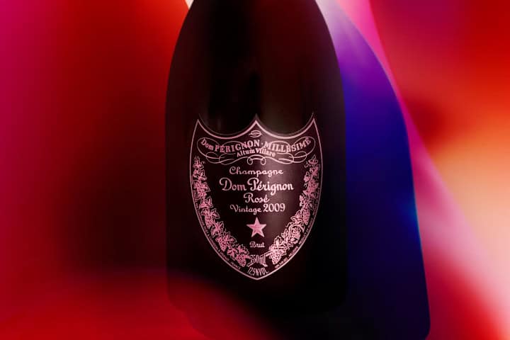 3. Botella de Dom Pérignon Rosé Vintage 2009. Foto - Dom Perignon