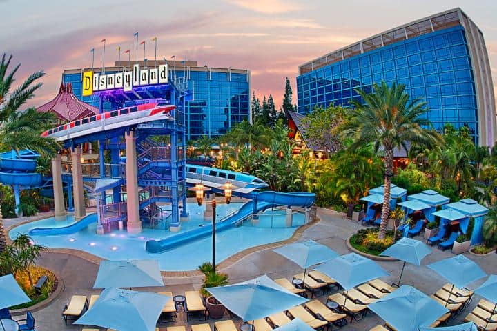 3. Disneyland Hotel. Foto - Disneyland