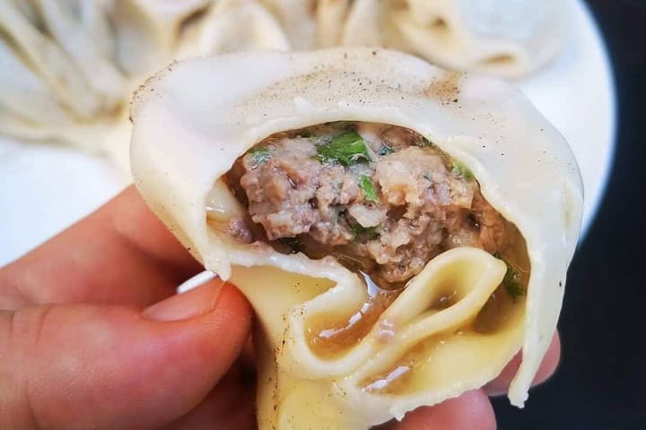 3. Relleno del Khinkali. Foto - Your Story / საქართველო (Facebook) (Khinkali)