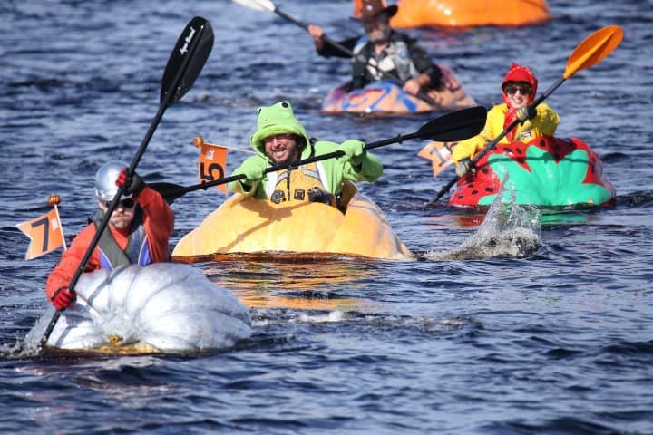3. Regata de Calabazas Gigantes de Nueva Escocia. Foto - Nova Scotia Giant Pumpkin Festival & Regatta (Facebook)