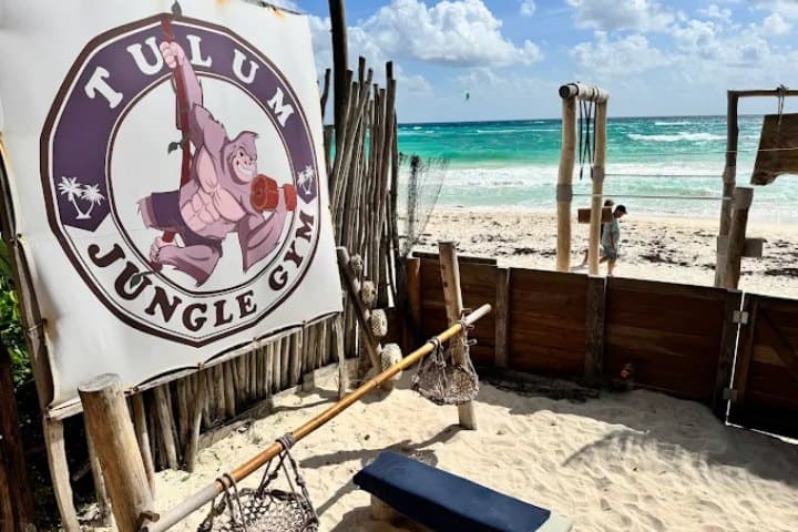 3. Tulum Jungle Gym. Foto - Petr Vokurka (Google)
