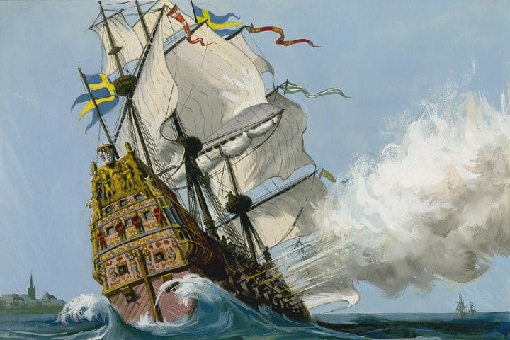 4. Hundimiento del Vasa. Foto - Visita al Mar