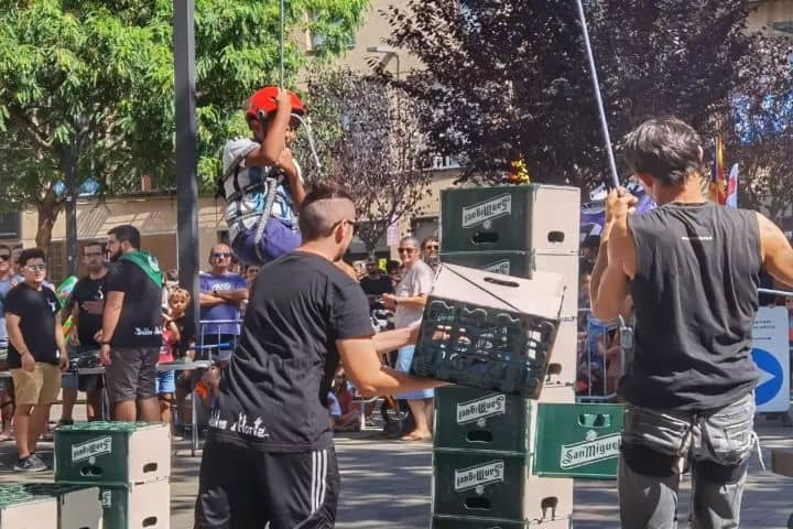 4. Concurso de Pilares de Cajas. Foto - @ateneuhortenc.oficial (Instagram)