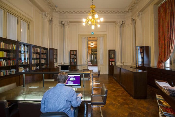 6. Biblioteca del Teatro Colón. Foto - @TeatroColon (X)