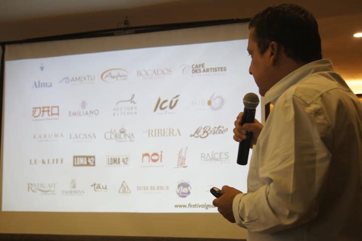 6. Anuncio de restaurantes invitados en el 30 Festival Gourmet Internacional. Foto - Gus Espinosa