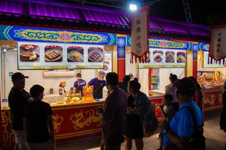 6. Zona gastronómica en Tianfu. Foto - Tianfu Festival (Facebook)