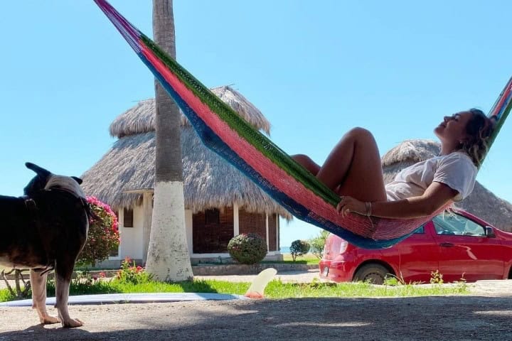 7. Hamaca en La Ticla. Foto - Mi destino es Michoacán (Facebook)