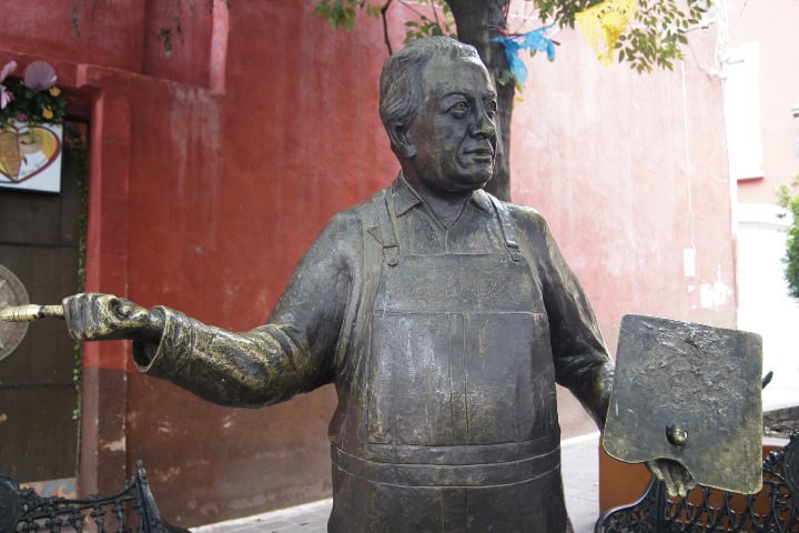 7. Escultura de Diego Rivera en la Ruta Jaramillo. Foto - Gus Espinosa