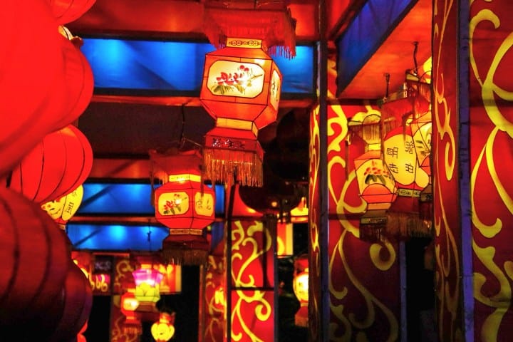 7. Linternas en Tianfu. Foto - Tianfu Festival (Facebook)