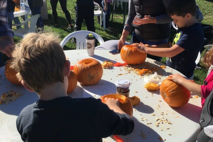 8. Taller de linternas Jack. Foto - Nova Scotia Giant Pumpkin Festival & Regatta (Facebook)
