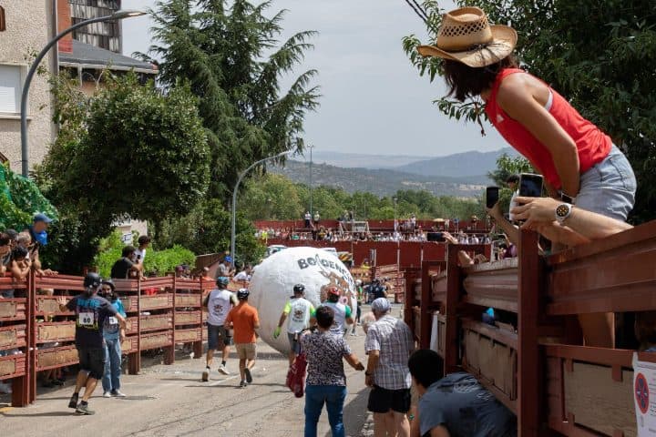 8. Boloencierro de Mataelpino, 2023. Foto - Alamy
