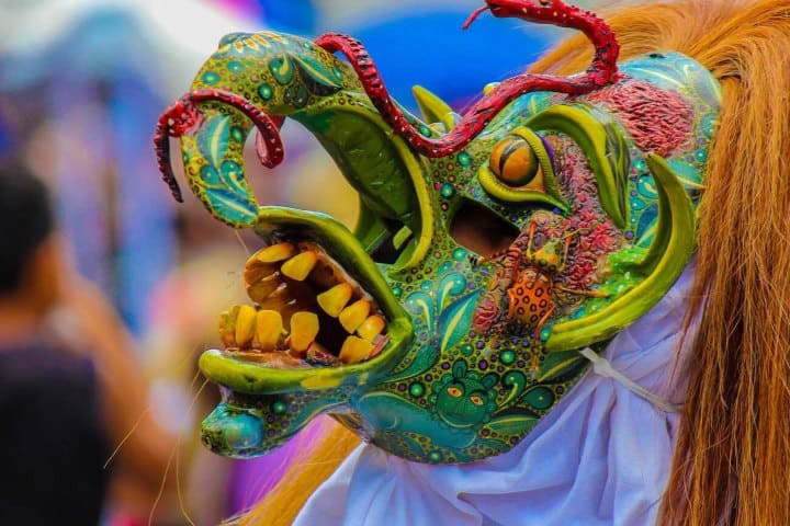 9. Máscara de tastoan. Foto - Alamy