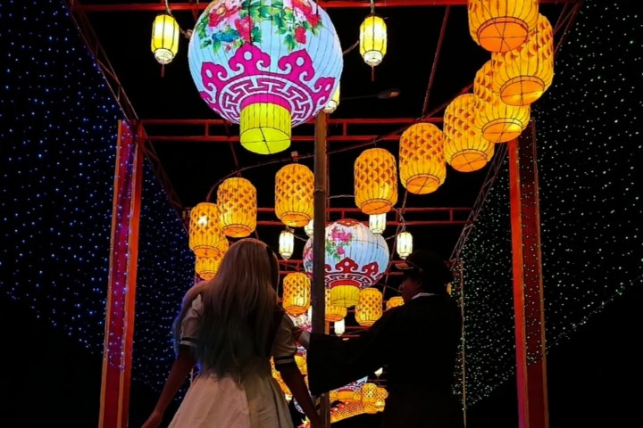 9. Camino de luces en Tianfu. Foto - @anniupp (Instagram)