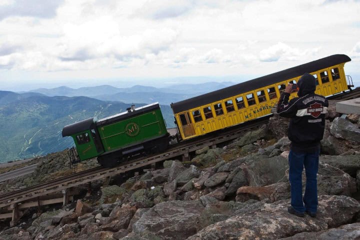 EXTRA. Mount Washington Cog Railway. Foto - Alamy