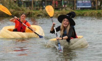 REGATA ANUAL DE CALABAZAS GIGANTES EN NUEVA ESCOCIA