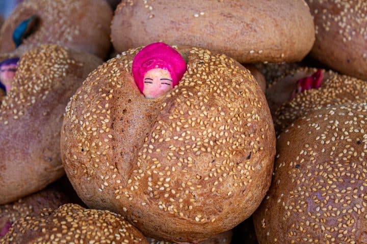 1. Carita de pan de muerto de Miahuatlán, Oaxaca. Foto - Kiwilimon