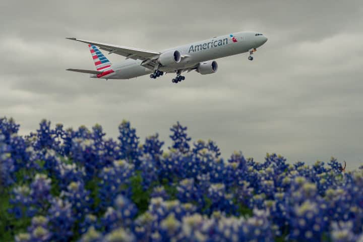 1. Avión de American Airlines. Foto - American Airlines (Facebook)
