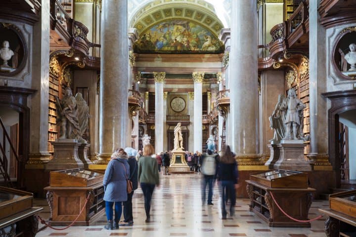 10. Biblioteca Nacional de Austria. Foto - Österreichische Nationalbibliothek (Facebook)