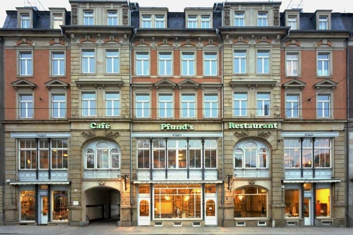 10. Edificio de Molkerei Gebrüder Pfund. Foto - Pfunds Molkerei