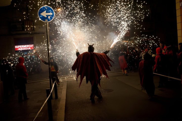 11. Correfoc, España. Foto - Getty Images