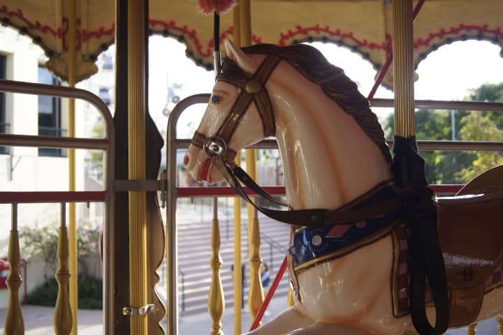 16. Caballo de carrusel de Parque Aztlán. Foto - Gus Espinosa