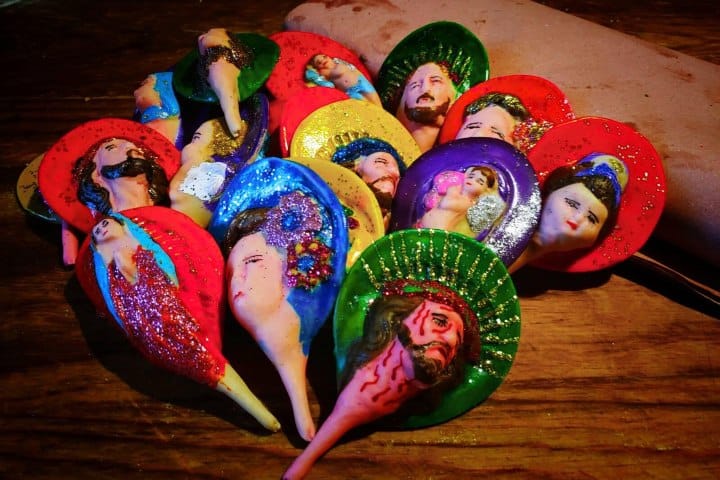 2. Caritas de pan de muerto de Miahuatlán, Oaxaca. Foto - La Artesanal, Panadería (Facebook)