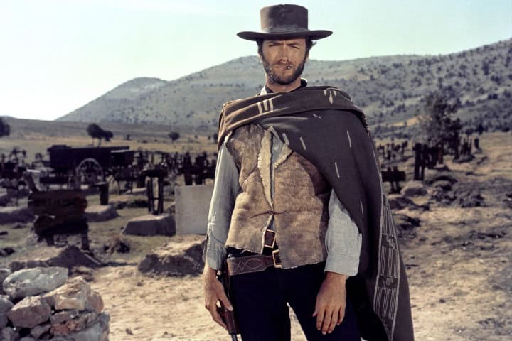 2. Clint Eastwood en “El Bueno, el Malo y el Feo”. Foto - u/Mr-RedT (Reddit)
