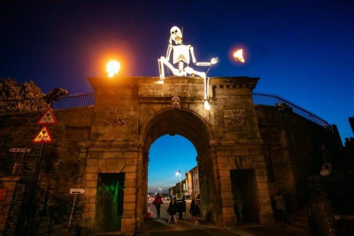 2. Decoración de Halloween en Londonderry. Foto - @travelleadersmemphis1986 (Instagram)