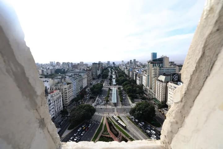 4. Vistas desde el mirador del Obelisco. Foto - EFE