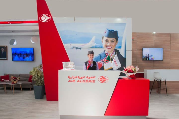 4. Presencia de Air Algérie en la Feria Internacional de Argel. Foto - Air Argelia (Facebook)