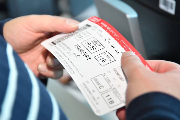 4. Boleto de abordaje de Turkish Airlines. Foto - @TurkishAirlines (X)