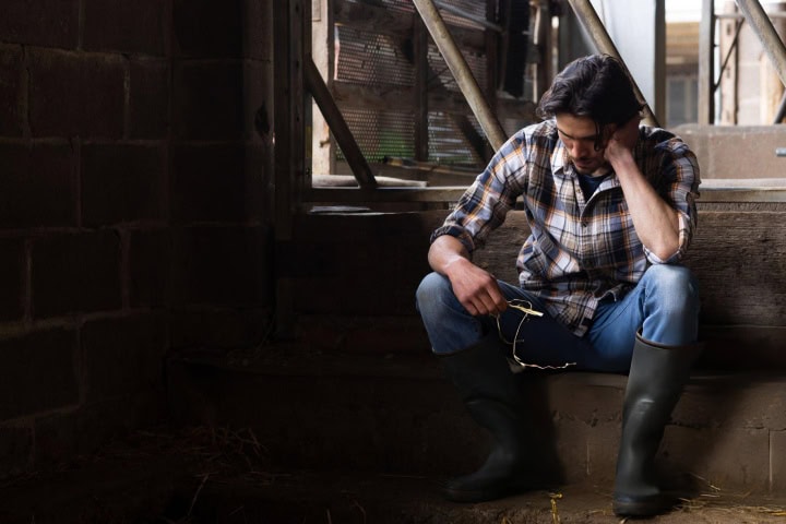 4. Campesino solitario. Foto - Getty Images