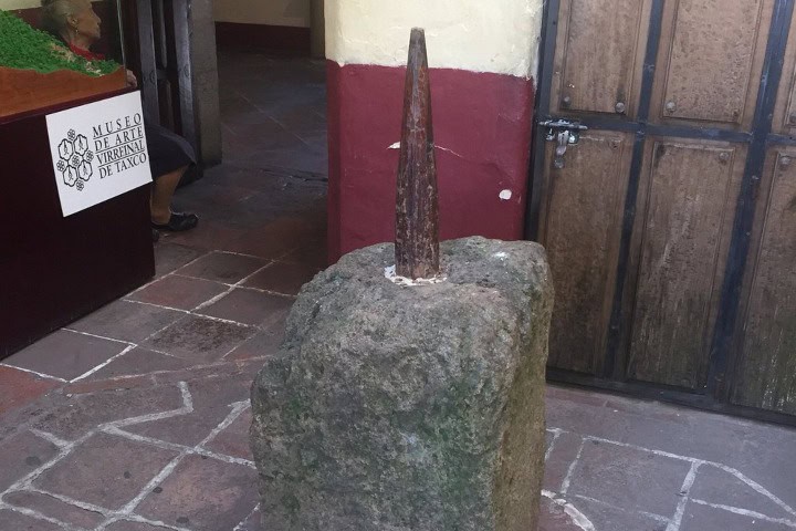 5. Estaca de método de tortura en Taxco de Alarcón. Foto - Pato R (Tripadvisor)