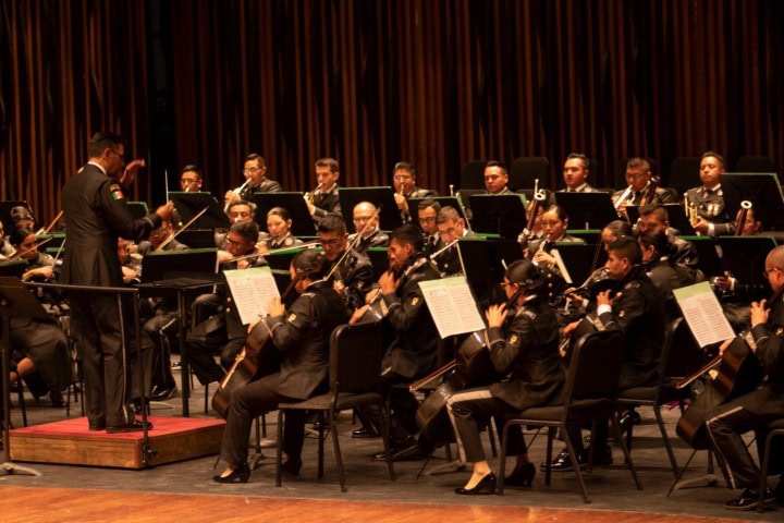 6. Orquesta Sinfónica de la Sedena. Foto - INBAL
