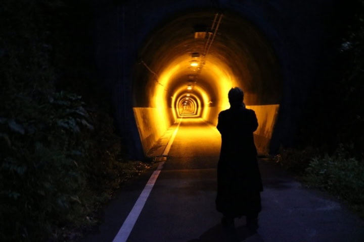 7. Entrada del túnel Kiyotaki. Foto - 京都速報 (Noticias de última hora de Kioto)