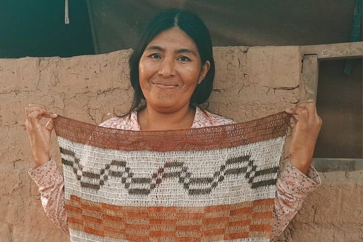 7. Mujer de la comunidad Pilagá. Foto - @araucaria.argentina (Instagram)