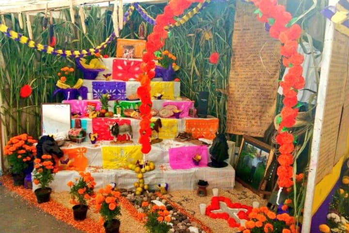 7. Altar en Santa María del Oro. Foto - @cecytenayarit (X)