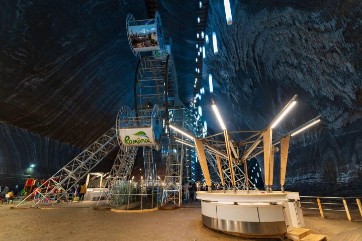 8. Rueda de la fortuna en Salina Turda. Foto - Alamy