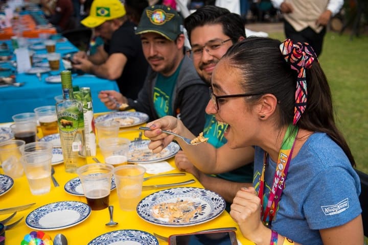 8. Comida en el Festival Internacional del Globo. Foto - Festival Internacional del Globo, León Mx (Facebook)