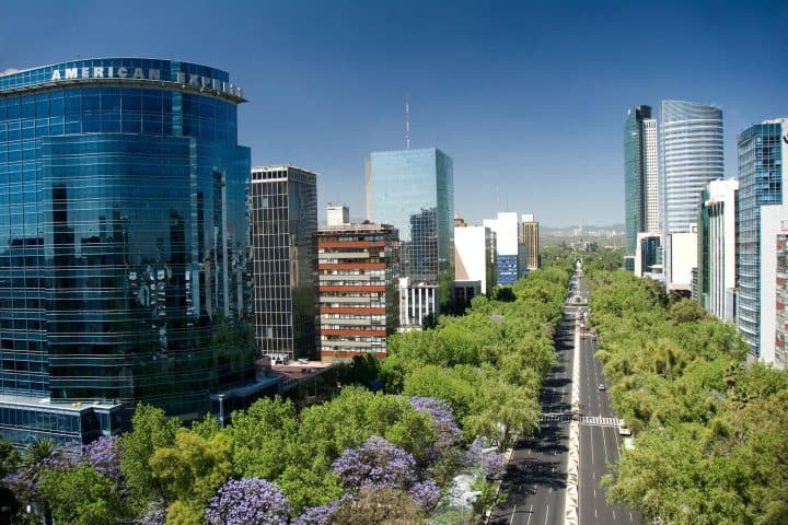 8. Paseo de la Reforma, CDMX. Foto - Alamy