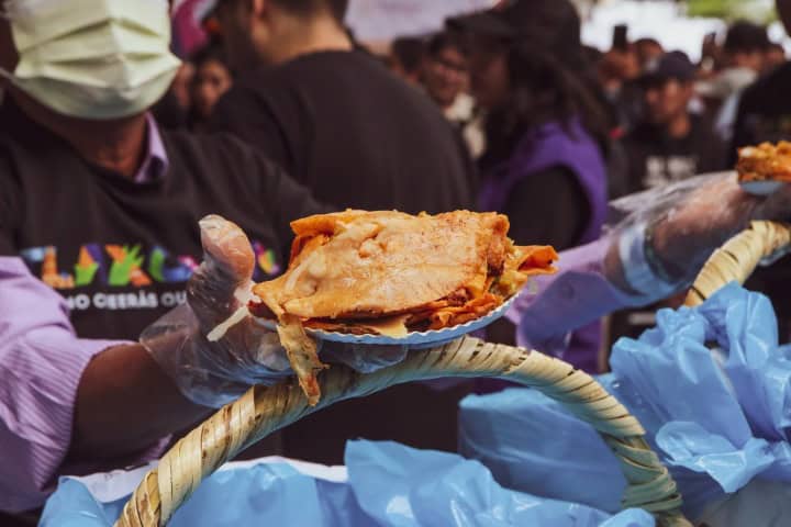 8. Tacos de canasta de Tlaxcala para romper Récord Guinness en 2024. Foto - Síntesis Nacional