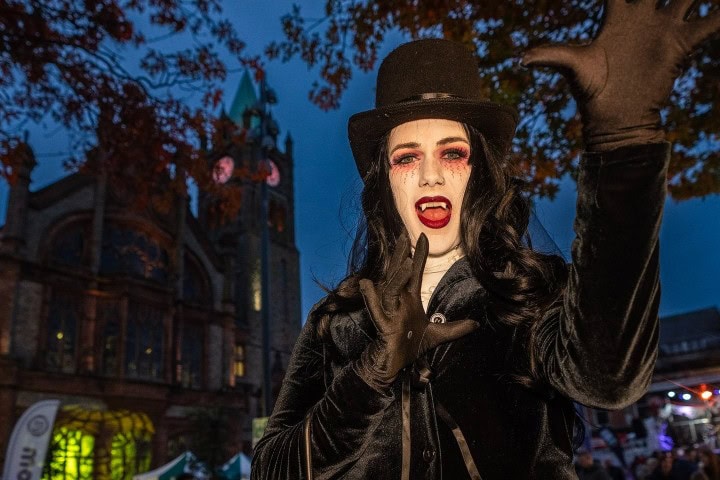 8. Asistente al Derry Halloween. Foto - Derry Halloween (Facebook)
