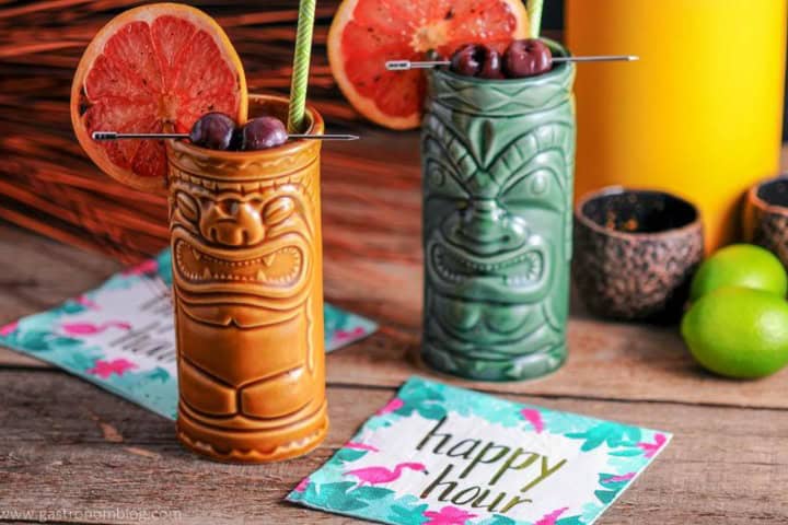 9. Tiki mugs. Foto - Gastronom Cocktails