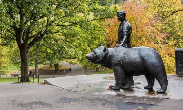 LA ESCULTURA DE WOKTEK EN ESCOCIA