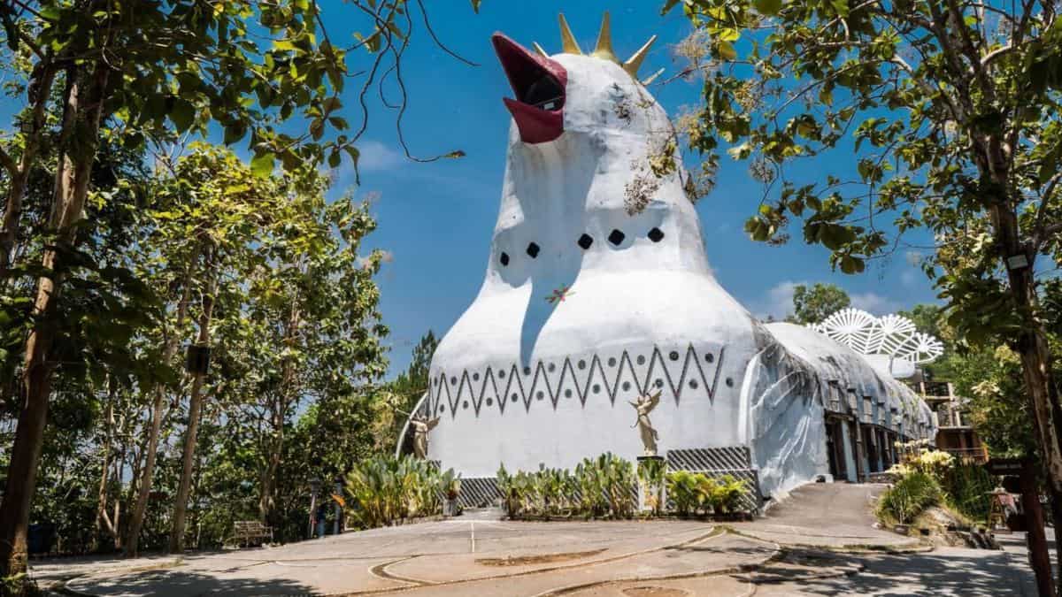 LA IGLESIA DEL POLLO EN INDONESIA