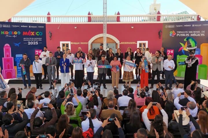 1. Inauguración del Tianguis Nacional de Pueblos Mágicos 2025. Foto - Julio Menchaca (Facebook)